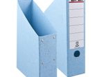 dots Stehsammler Karton, 1.300 g/qm blau , DIN A4