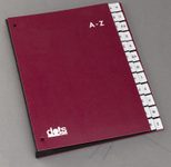 dots Pultordner DIN A4 24 Taben rot