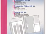 VELOFLEX Schnellhefter DIN A4 überbreit PVC pink
