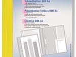 VELOFLEX Schnellhefter DIN A4 überbreit PVC gelb