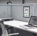 DURABLE Magnetrahmen A4 schwarz