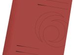 herlitz Schnellhefter DIN A4 Stabiler Manila-Karton rot