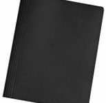 herlitz Schnellhefter DIN A4 Stabiler Manila-Karton schwarz