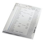 LEITZ Sichthüllen A5 genarbt 0.13 mm