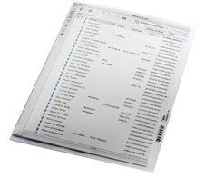 LEITZ Sichthüllen A5 genarbt 0.13 mm