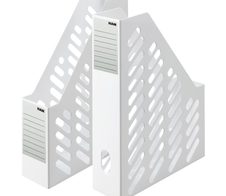 HAN Stehsammler antistatischer, schwermetallfreier Kunststoff weiß , DIN A4