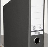 LEITZ Stehsammler Karton schwarz , DIN A4