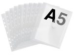 FolderSys Dokumententaschen A5 0.2 mm transparent
