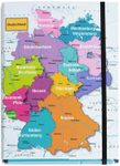 PAGNA Heftbox 3.5 cm DIN A4 Deutschlandkarte