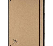 PAGNA Pultordner DIN A4 7 Taben hellbraun