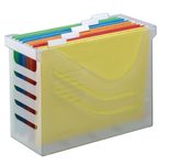 Jalema Hängeregistraturkorb mit Mappen 35,7 x 15,2 x 25,2 cm DIN A4