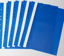 Lands Schnellhefter DIN A4 PVC blau