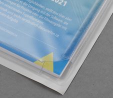 EICHNER Dokumentenhüllen selbstklebend A5 transparent