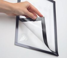 DURABLE Magnetrahmen selbstklebend A4 schwarz