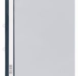 DURABLE Schnellhefter DIN A4 überbreit PVC grau