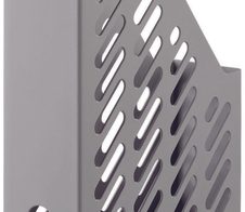 HAN Stehsammler recycelter Kunststoff grau , DIN C4