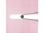herlitz Heftbox 4 cm DIN A4 transparent rosé
