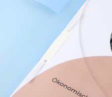 BRUNNEN Schnellhefter DIN A4 Polypropylen (PP) hellblau