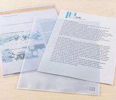 OXFORD Sichthüllen DIN A4 transparent