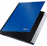 bene Pultordner DIN A4 32 Taben blau