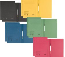 LEITZ Schnellhefter DIN A4 Stabiler Manila-Karton gelb