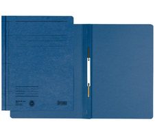 LEITZ Schnellhefter DIN A4 Stabiler Manila-Karton blau