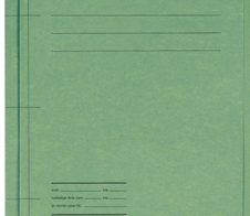 LEITZ Schnellhefter DIN A4 Stabiler Manila-Karton grün