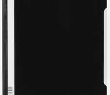 DURABLE Schnellhefter DIN A4 überbreit PVC-Hartfolie schwarz