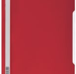DURABLE Schnellhefter DIN A4 überbreit PVC-Hartfolie rot