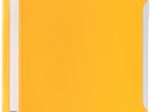DURABLE Schnellhefter DIN A4 überbreit PVC-Hartfolie gelb