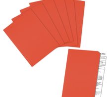 ELCO Sichthüllen DIN A4 intensivrot