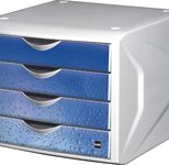 helit Schubladenbox H6129634  DIN A4 26,2 x 33,0 x 21,2 cm