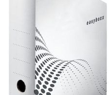 LEITZ Archiv-Stehsammler Wellpappe weiß , DIN A4