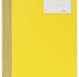 DURABLE Schnellhefter DIN A4 überbreit PVC-Hartfolie gelb
