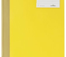 DURABLE Schnellhefter DIN A4 überbreit PVC-Hartfolie gelb