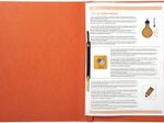 Exacompta Schnellhefter DIN A4 Colorspankarton orange