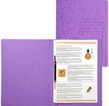 Exacompta Schnellhefter DIN A4 Colorspankarton violett
