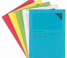 ÖKI Sichthüllen DIN A4 farbsortiert