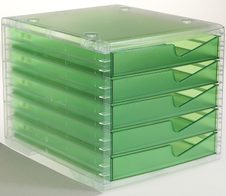 styro Schubladenbox 275-8430.25124  DIN C4 27,0 x 34,0 x 25,5 cm