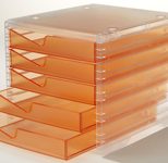 styro Schubladenbox 275-8430.24124  DIN C4 27,0 x 34,0 x 25,5 cm