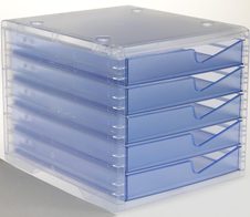 styro Schubladenbox 275-8430.26224  DIN C4 27,0 x 34,0 x 25,5 cm