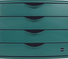 helit Schubladenbox H6429552  DIN A4 26,5 x 33,2 x 21,5 cm