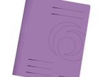 herlitz Schnellhefter DIN A4 Stabiler Manila-Karton violett
