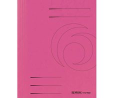 herlitz Schnellhefter DIN A4 Karton pink