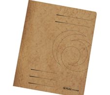 herlitz Schnellhefter DIN A4 Karton braun