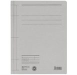 LEITZ Schnellhefter DIN A4 Stabiler Manila-Karton grau