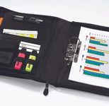 Alassio Ringbuchmappe BERGAMO für DIN A4 schwarz