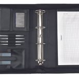 Alassio Ringbuchmappe OSI Imitat für DIN A4 schwarz