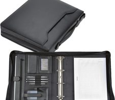 Alassio Ringbuchmappe AREZZO für DIN A4 schwarz