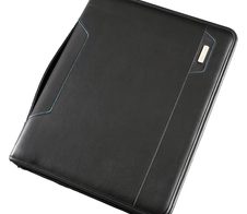 Alassio Ringbuchmappe SALERNO für DIN A4 schwarz